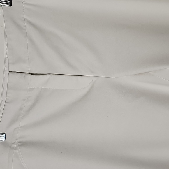 White Straight-Leg Pants By Chicos So Slimming. Large 14. Nice. - Picture 2 of 8